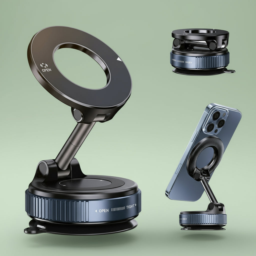 MagHold 360 - Magnetic Car Phone Mount